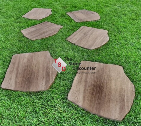 Staptegel Flex Stones Holz Marrone ca. 42x36x2 cm 4