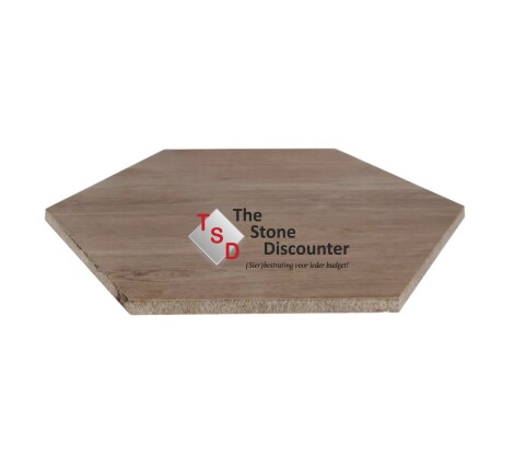Staptegel Hexagons Foresta Chiaro 60x52x2 cm 2