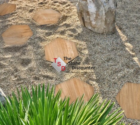 Staptegel Hexagons Foresta Chiaro 60x52x2 cm 3