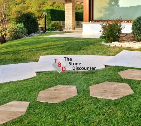 Staptegel Hexagons Foresta Chiaro 60x52x2 cm 4