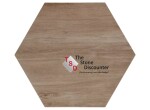 Staptegel Hexagons Foresta Chiaro 60x52x2 cm