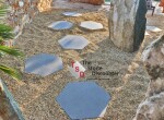 Staptegel Hexagon Basalto 60x52x2 cm 3