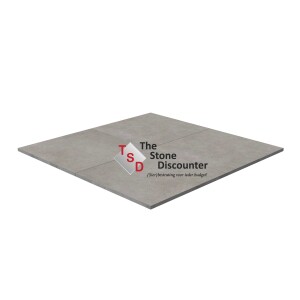 Cerasolid Cortona Silver 90x90x3 cm productfoto