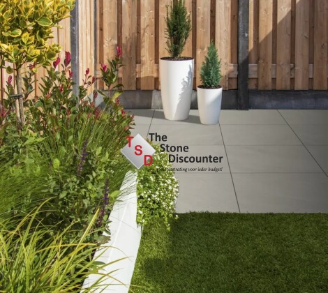 Ceradin Lucca Almond 60x60x2 cm sfeerfoto