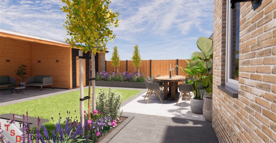 Kindvriendelijke, sfeervolle tuin A