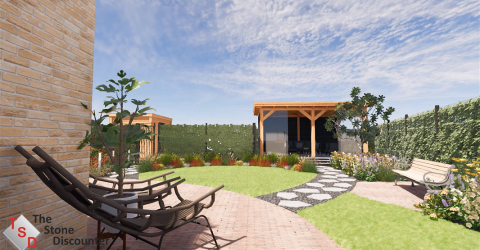 Tuin met Japans vleugje A