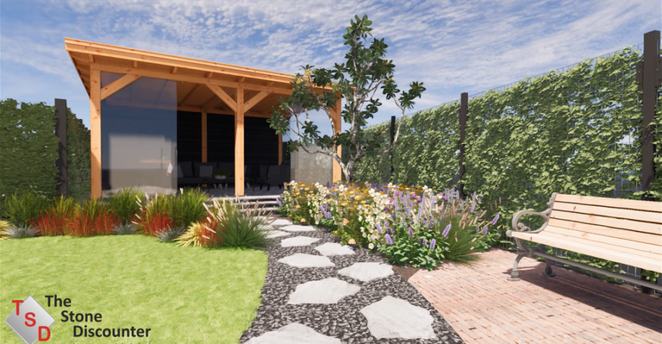 Tuin met Japans vleugje C