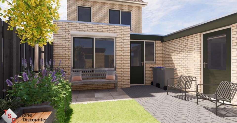 Contrast in de tuin B