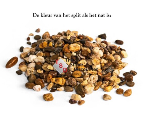 Rijn grind 8-16 mm Productfoto nat