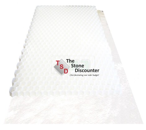 Grindplaat wit 120x80 cm