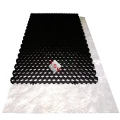 Grindplaat zwart 120x80 cm