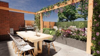 3D Tuinontwerp door The Stone Discounter